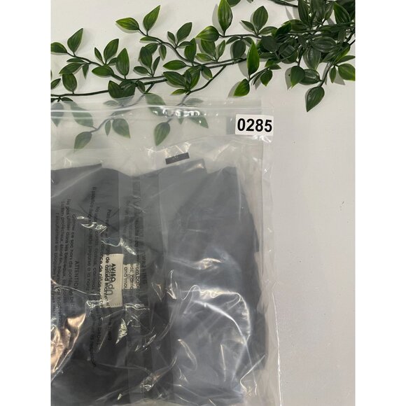 UpWest Womens Long Sleeve Collared Shirt M 100% Cotton Charcoal Gray - Picture 9 of 9